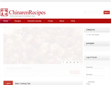 Tablet Screenshot of chinarenrecipes.com